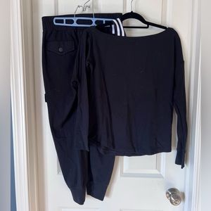Cabi jogger outfit, top XS, bottoms S